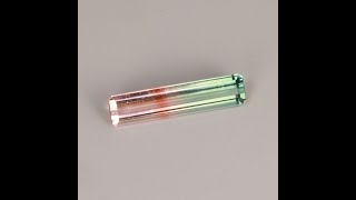 BiColor Tourmaline Pink amp Green 187 Carats [upl. by Neerual215]