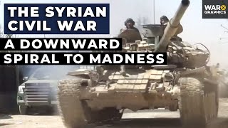 The Syrian Civil War A Downward Spiral to Madness [upl. by Ia560]