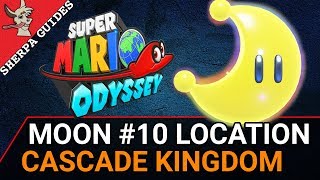 Cascade Kingdom Moon 10 Cascade Kingdom Timer Challenge 2 Location  Super Mario Odyssey [upl. by Isahella]