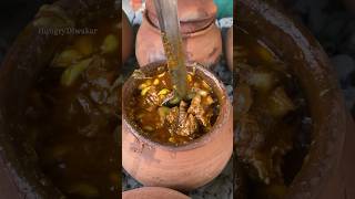 Handi Mutton Recipe 😱🤤 mutton muttoncurry muttonrecipe streetfood nonveg shorts foodie [upl. by Denison]