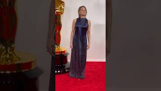 Jodie Foster during the 2024 Oscars Awards jodiefoster [upl. by Matlick]