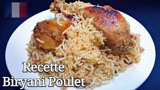 Recette Biryani Poulet  Briani Poulet Mauricien en Français 🇫🇷 [upl. by Botnick]