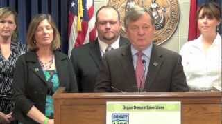 Candidate Dale Folwell Announces April is Organ Donation Awareness Month [upl. by Chiang]