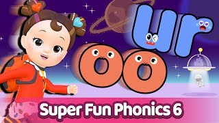 Super Fun Phonics oo to ur  Alphabet song [upl. by Saxe]