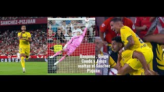 Sevilla 12 Villarreal  Danjuma  Diego Conde y Ayoze Pérez asaltan el Sánchez Pizjuán [upl. by Joanne]