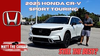 Is The brand new 2025 Honda CRV Sport Touring STILL the BEST compact SUV Review and Drive [upl. by Nosille]