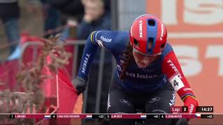 Cyclocross  UCI World Cup  Zonhoven  Women Elite  07 Jan 2024  Round 12 [upl. by Idihsar]