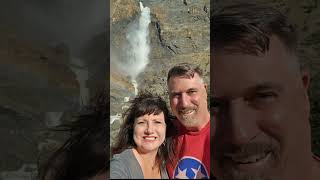 Takakkaw Falls pullingittogether rvcouple fulltimerv takakkawfalls yoho yohonationalpark [upl. by Faythe]