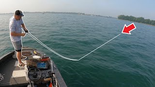 AGGRESSIVE SMALLMOUTH BASS CRANKBAIT FISHING  LAKE STCLAIR FISHING [upl. by Moskow43]