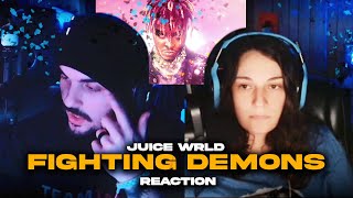 Juice WRLD  Fighting Demons Couple Reacts [upl. by Soinotna]