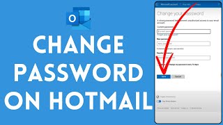 How to Change Password on Hotmail 2024  Edit Password on Hotmail [upl. by Akenehs590]