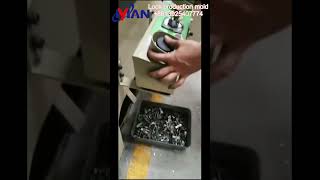 Lock manufacturing machine metal lock making process lockermanufacturing mechanicallock [upl. by Oicnecserc]