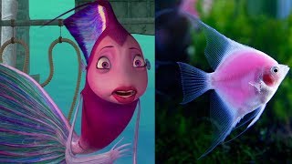 Shark Tale Characters in Real Life [upl. by Cointon522]