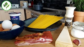 Spaghetti Carbonara  Wie in Italien [upl. by Ibmat82]