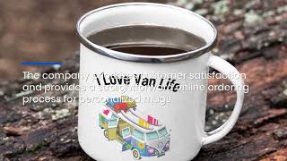 USA Personalized Camping Or Hiking Attachable Mugs Are Printed With His amp Her Names [upl. by Auhsot309]