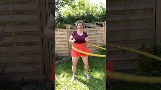 1 Minute Hula Hoop mit Patriciaaa hulahoop einfachmalmachen training [upl. by Morena]