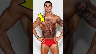 A ÚNICA TATUAGEM QUE CRISTIANO RONALDO FARIA shorts [upl. by Enyedy822]