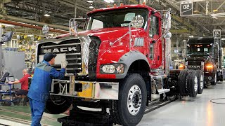 Inside Massive US Factory Producing Gigantic Trucks  MACK Production Line [upl. by Kip]