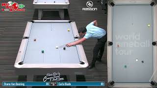 Shane Van Boening Vs Carlo Biado  US 1 Billiards CueLees Connecticut 9Ball Open [upl. by Aihtenak]