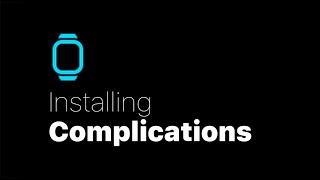 Installing Complications on Apple Watch  StepsApp Pedometer amp Step Counter [upl. by Ydne]