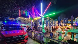 Lamai Beach Road Nightlife In Koh Samui  Thailand Vlog  Mike Abroad [upl. by Solley]