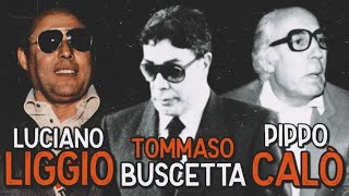 Pippo Calò vs Tommaso Buscetta vs Luciano Liggio Maxiprocesso a cosa nostra 1986 [upl. by Ona721]