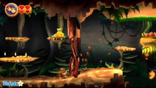 Donkey Kong Country Returns Walkthrough Level 58 Muncher Marathon [upl. by Isolda]