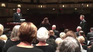 Jonathan conducts quotWhat a Beautiful Namequot  Rehearsal at the Kennedy Center [upl. by Croix]