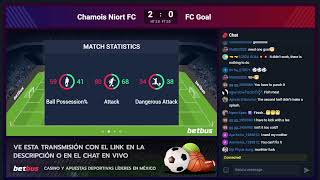 Fútbol En Vivo Gratis  Niort vs FC Goal  National [upl. by Primrose102]