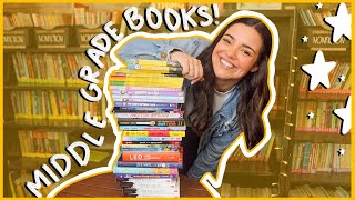 HUGE MIDDLE GRADE BOOK HAUL  50 BOOKS FOR MY 5TH GRADE CLASSROOM LIBRARY [upl. by Deming]