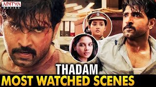 Thadam Hindi Dubbed Movie Ultimate Scenes  Arun Vijay Vidya Pradeep Tanya Hope  Aditya Movies [upl. by Notnert]