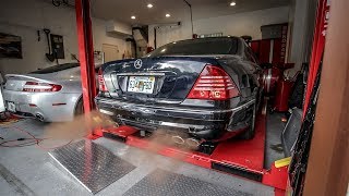 I Installed A Junkyard AMG Exhaust  Project MercedesBenz SClass Pt 14 [upl. by Nahsin]