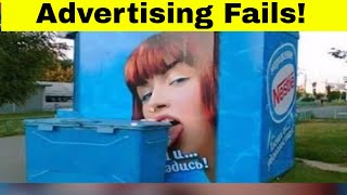 Funniest Advertising Fails or Wins You Decide [upl. by Ellevehs331]