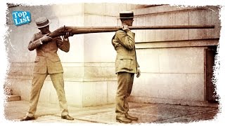 10 Most Bizarre Guns Ever Designed  Weirdest Guns  Craziest Weapons  Top 10 [upl. by Larsen]