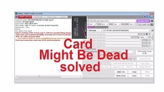 Fix Card might be DEAD repair BY UFI dead emmc تصليح الهارد الميت [upl. by Llehcim393]