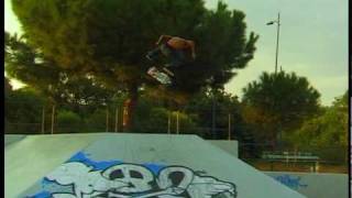 Bastien Salabanzi Huge Backside Flip Hyères [upl. by Leland]