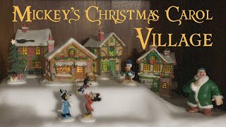 Mickeys Christmas Carol Village with Oh What a Merry Christmas Day [upl. by Casimire16]