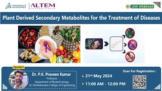 Plant Derived Secondary Metabolites for the Treatment of Diseases [upl. by Ot222]