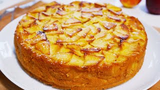 4 Apples and 10 Minutes for this Delicious Apple Cake❗️ Simple and Delicious Cake Recipe❗️ [upl. by Roze]