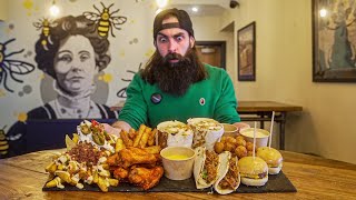 THIS MEXICAN PLATTER CHALLENGE HAS NEVER BEEN CONQUERED  BeardMeatFood [upl. by Briggs]