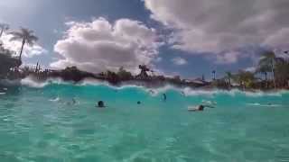 Disney World  Typhoon Lagoon  Wave Pool [upl. by Kenweigh]