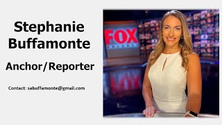 Stephanie Buffamonte AnchorReporter Reel 2023 [upl. by Obara]