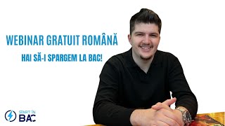 Webinar Gratuit Română  Start în Bac [upl. by Cardinal]