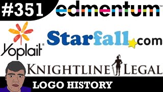 LOGO HISTORY 351  Starfall Yoplait Edmentum amp Knightline Legal [upl. by Girovard]