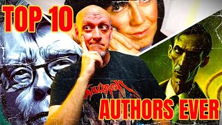 My Top 10 Authors of All Time  As of 2024 [upl. by Artiek]