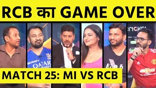 🔴MI vs RCB IPL 2024 GAME OVER FOR RCB MUMBAI DEMOLISHES RCB BOWLING ATTACK [upl. by Anastase]