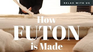 Takaokaya  How Futon is Made Artisan Creates Ultimate Relaxation [upl. by Mori]