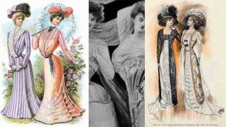 Titanic Fashion  An Edwardian Makeover Styles On the Titanic [upl. by Eirellav]