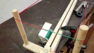 How to make Simple Bow String Jig and Bow String Serving Jig [upl. by O'Donnell]