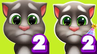 My Talking Tom 2 Vs My Talking Tom 2 Funny Moments Gameplay Video [upl. by Herald810]